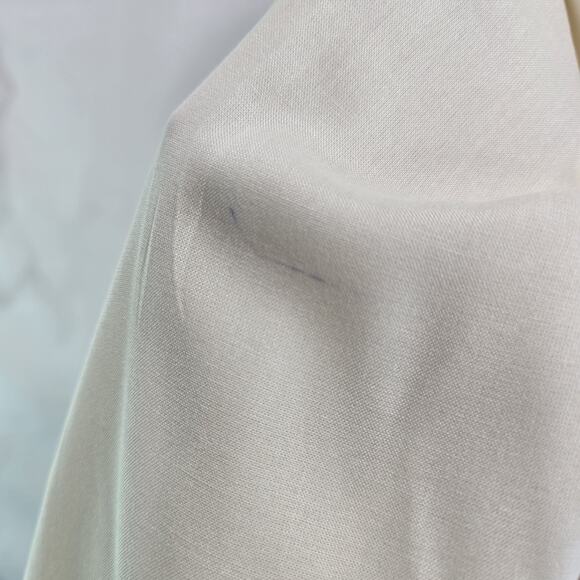 Chubbies Shirt Mens Medium Off White Lotus Button Sleeve Sunday Short Sleeve - Picture 3 of 13